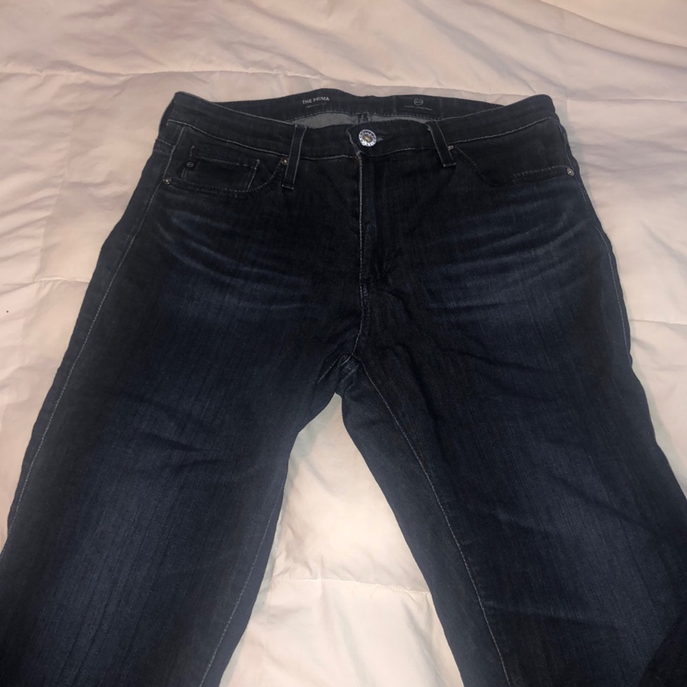 AG cigarette prima mid rise jeans 27R